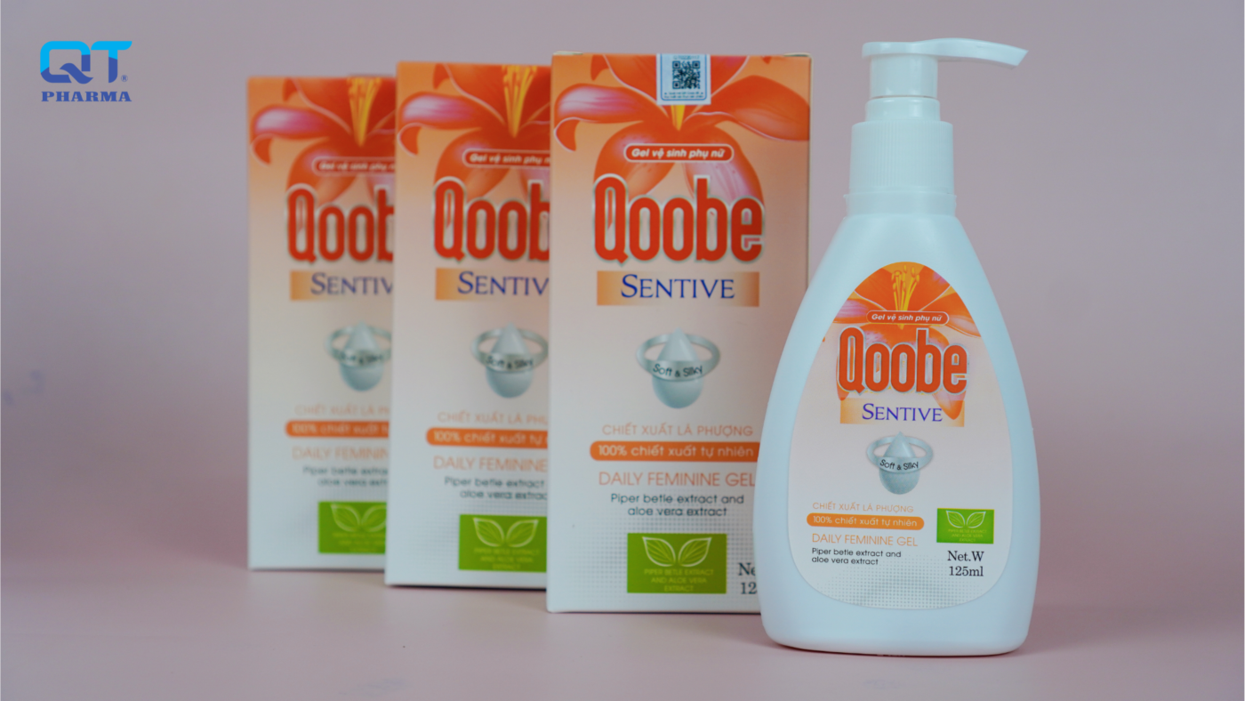 GEL VỆ SINH PHỤ NỮ QOOBE SENTIVE