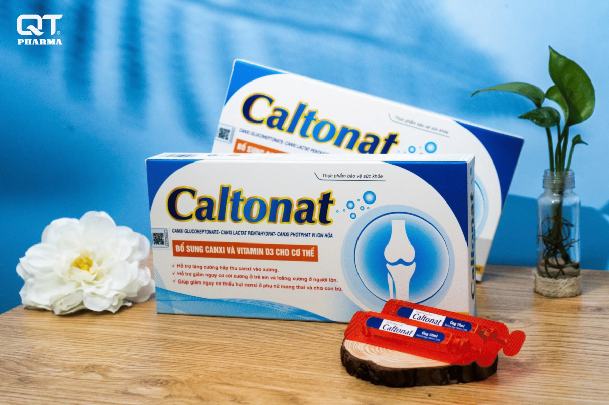Sản phẩm Caltonat canxi sinh học của QTPharma